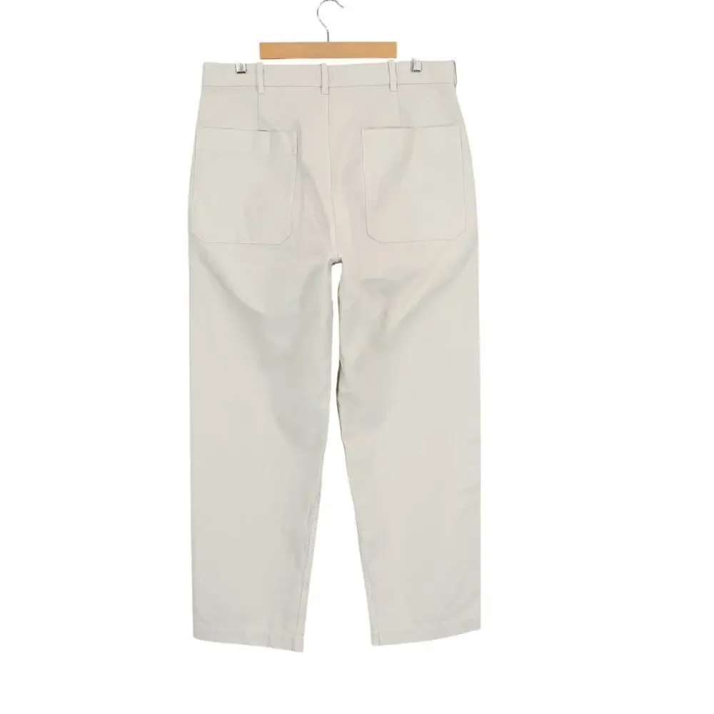 Madewell Men's Fatigue Pant Reverse Sateen Stone Size 33 NWT